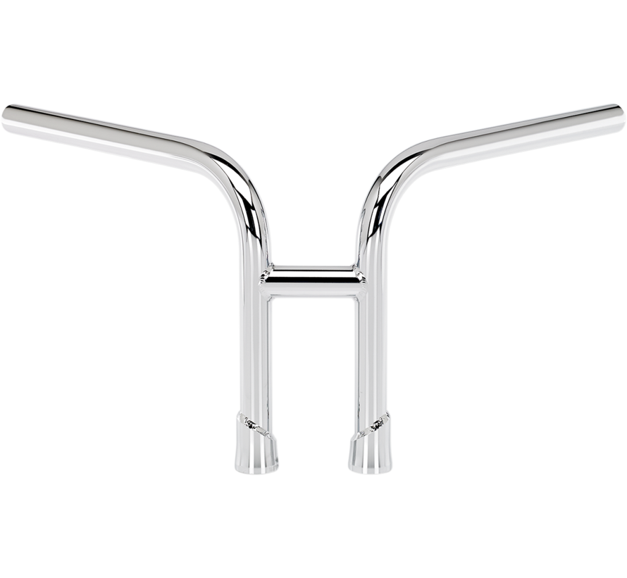 RE-bar handlebar 1" black or chrome - 9 inch rise Fits: > 82-22 H-D