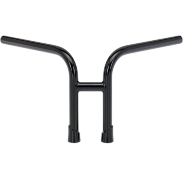 Biltwell RE-bar handlebar 1" black or chrome - 9 inch rise Fits: > 82-22 H-D