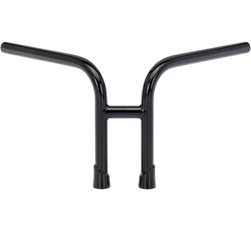 Biltwell RE-bar handlebar 1" black or chrome - 9 inch rise Fits: > 82-22 H-D