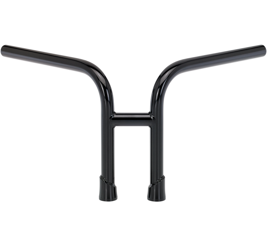 RE-bar handlebar 1" black or chrome - 9 inch rise Fits: > 82-22 H-D