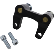 Thrashin supply co. Street Glide Riser-Adapter – Schwarz