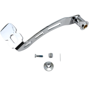 Kuryakyn Girder extended brake pedal. Chrome Fits: >87-17 FLST; 97-07 FLT/Touring (NU)