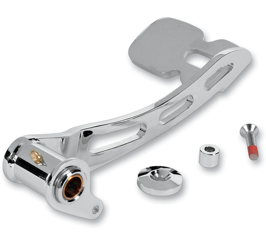 Pedal de freno extendido. Cromo Compatible con: >14-21 FLHT/FLHR/FLHX/FLT - Copiar