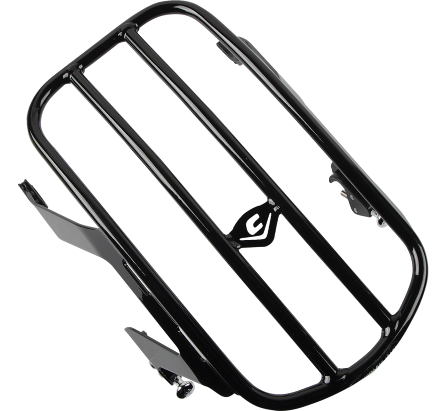 Detachable solo  luggage rack black or chrome 18-21 FLSL/FXBB/FXBBS models