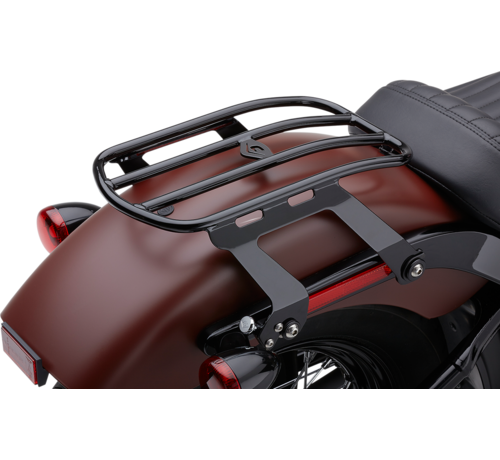 Cobra Detachable solo  luggage rack black or chrome 18-21 FLSL/FXBB/FXBBS models