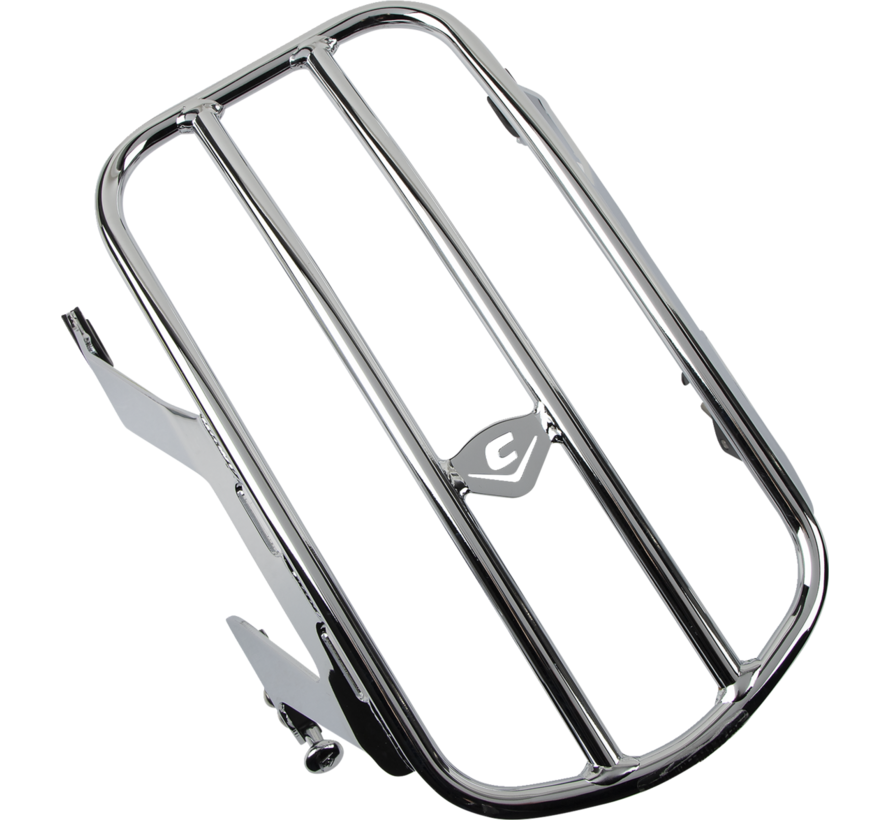 Detachable solo luggage rack black or chrome 1821 FLSL/FXBB/FXBBS mo