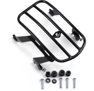 Cobra Detachable solo  luggage rack black or chrome 18-20 FLD models