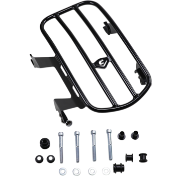 Cobra Porte-bagages solo amovible noir ou chrome 18-20 modèles FLHC