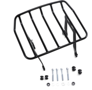 Cobra Big Ass® Detachable Solo Luggage Rack black or chrome Fits: > 18‑23 FLHC