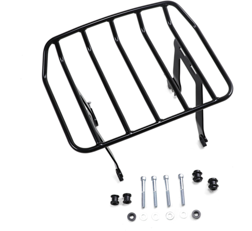 Cobra Big Ass® Detachable Solo Luggage Rack black or chrome Fits: > 18‑23 FLHC