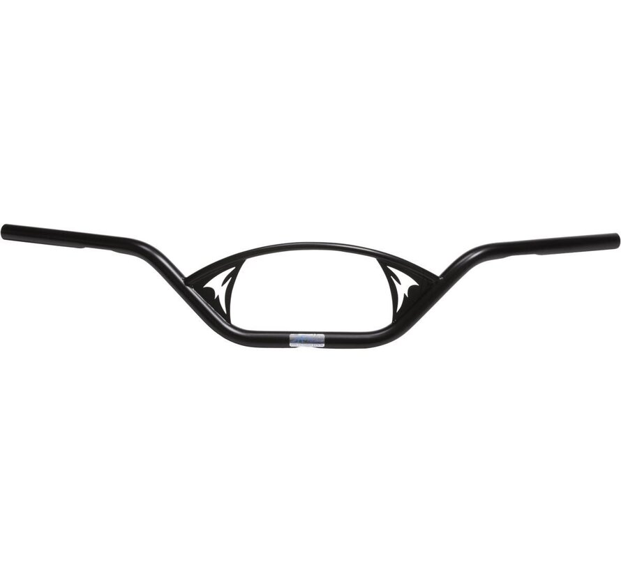 1" Cross Road Handlebar Black or CHrome