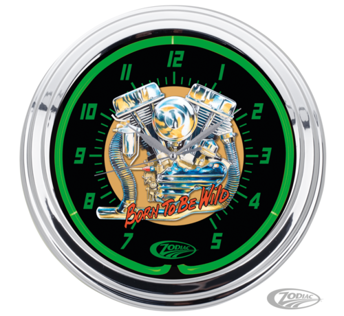 Reloj de neón Zodiac "Panhead"