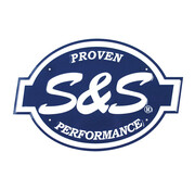 S&S CYCLE Logo S&S en aluminium embossé