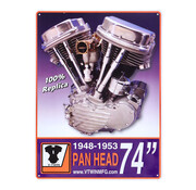 Motor Plaque Panhead 1948-1953