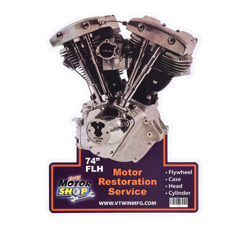 Motorplaat 74 FLH