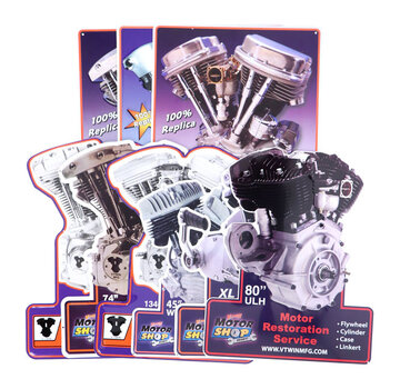 Plaque moteur 1340 cc 1984-1999