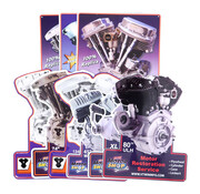 V-Twin Mfg, placa de motor Modelos de motor V-Twin