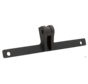 Schwarze, unten montierte Scheinwerferhalterung für Burly Touring Sport- und Tall Touring Sport-Verkleidungen der FXFB Fat Bob Softail ab 2018