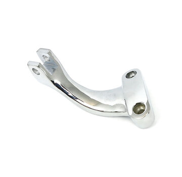 MCS Soporte de estribera Sportster Lado izquierdo Cromado Se adapta a: >91-2003 XL