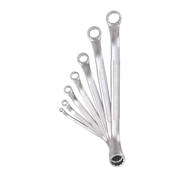 Sonic Tools 7-Piece US_SAE Offset Box End Wrench Set: High-Quality Tools for Efficient Work
