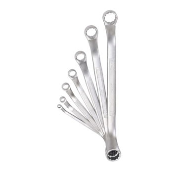 Sonic Tools 7-Piece US_SAE Offset Box End Wrench Set: High-Quality Tools for Efficient Work