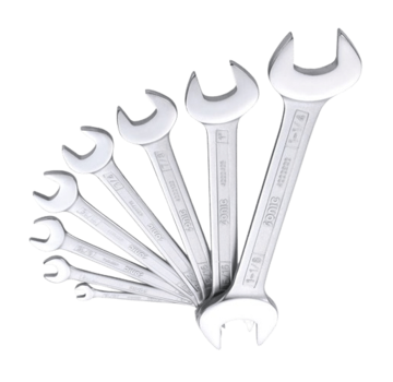 Sonic Tools 8-Piece US_SAE Open End Wrench Set: High-Quality Tools for Versatile Applications