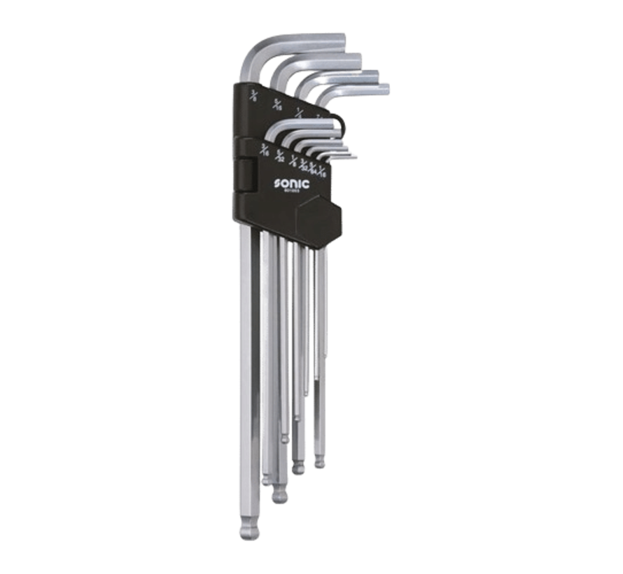 The Allen head keys set in inches is a product that offers a comprehensive range of Allen keys in various sizes. Its key features include a durable construction, precise measurements, and a compact design for easy storage. The set provides versatility and