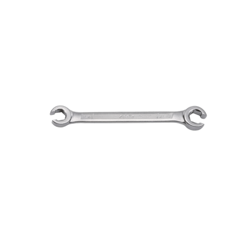 Sonic Tools The flare nut wrench 1/4 inch x 5/16 inch US_SAE is a versatile tool designed for tightening or loosening nuts in plumbing and automotive applications. Its key features include a compact size, a double-ended design with different sizes on each end, and a
