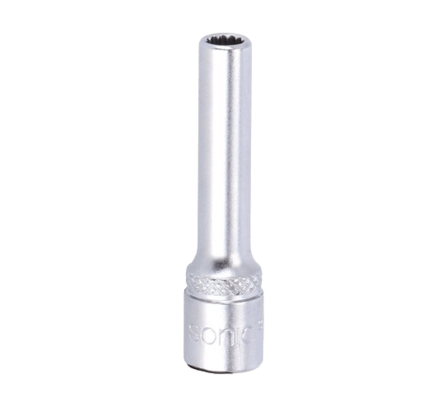 The Deep Socket 3/16 inch is a product that offers several key features, benefits, and unique selling points. It is a socket designed specifically for deep-set bolts or nuts with a size of 3/16 inch. The deep design allows for easy access to hard-to-reach