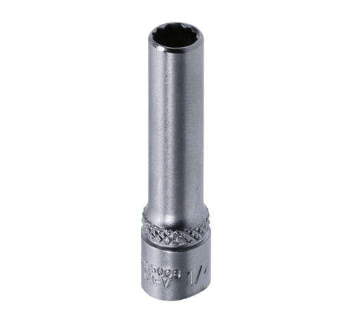 Sonic Tools The deep socket 1/4 inch is a versatile tool designed for various applications. Its key features include a longer length to reach recessed areas, a durable construction for heavy-duty use, and compatibility with 1/4 inch drive tools. The benefits of this