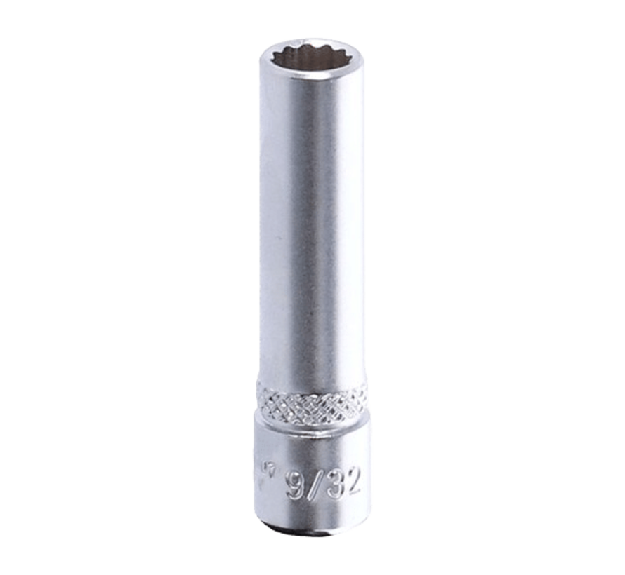 The deep socket 9_32 inch is a versatile tool designed for various applications. Its key features include a deep design that allows for easy access to recessed areas, a 9_32 inch size for compatibility with a wide range of fasteners, and a durable constru