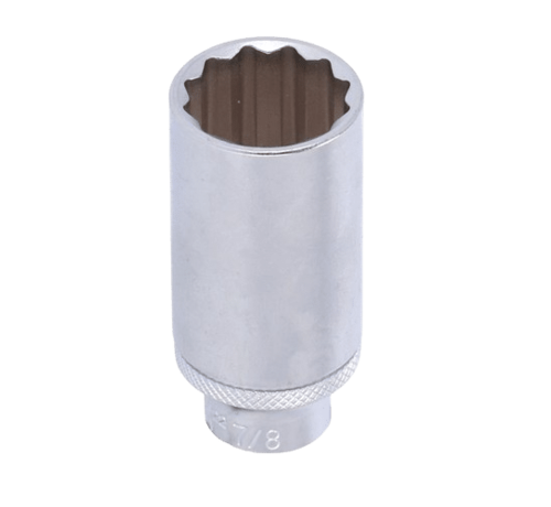 Sonic Tools The deep socket 7/8 inch is a versatile tool designed for various applications. Its key features include a deep design that allows for easy access to recessed bolts, a durable construction for long-lasting use, and compatibility with a 7/8 inch bolt size.