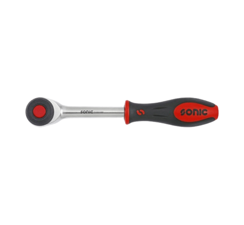 Sonic Tools The Sonic Twister Ratchet 3/8" Drive is an efficient and versatile tool designed for quick fastening. Its key features include a ratchet mechanism, a 3/8" drive size, and a compact design. The tool offers benefits such as easy and fast fastening, improved