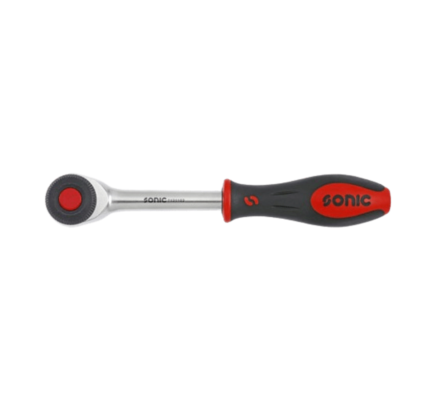 The Sonic Twister Ratchet 3/8" Drive is an efficient and versatile tool designed for quick fastening. Its key features include a ratchet mechanism, a 3/8" drive size, and a compact design. The tool offers benefits such as easy and fast fastening, improved