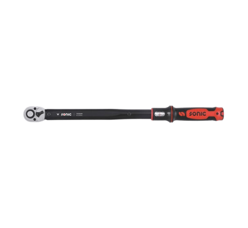 Sonic Tools The Torque wrench 10-50Nm 3/8 inch drive is a versatile tool designed for precise tightening of bolts and nuts. Its key features include a torque range of 10-50Nm, a 3/8 inch drive size, and a compact design. The wrench offers accurate torque measurement,
