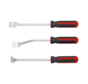 The High-Quality 3-Piece Scraper Set is a must-have tool for efficient scraping. It offers durability, versatility, and convenience. With three different scrapers included, it caters to various scraping needs. The set's key features include high-quality c