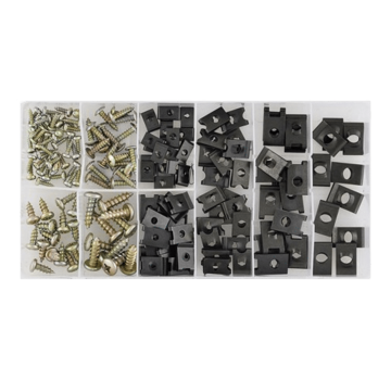 Sonic Tools 170-Piece Body Bolts and Speed Nuts Assortment: High-Quality Fasteners for Efficient Automotive Repairs