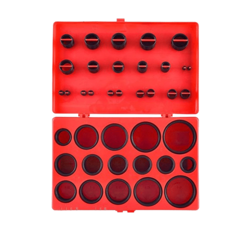 Sonic Tools The O-ring assortment box is a 419-piece product that offers a wide range of O-rings in various sizes and materials. It provides convenience and versatility for users in need of O-rings for different applications. The key features include a durable and or