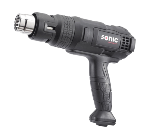 Sonic Tools The heat gun 1800W is a powerful tool that generates high temperatures for various applications. Its key features include a 1800W power output, adjustable temperature settings, and multiple airflow options. This heat gun offers benefits such as quick and