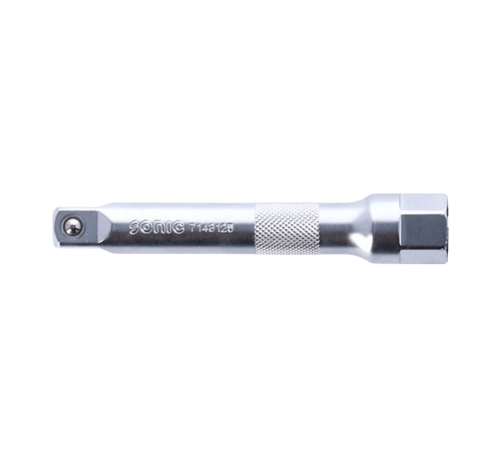 Sonic Tools The socket extension 125mm 1/2 inch drive is a product that allows for easy access to hard-to-reach areas when using a socket wrench. Its key features include a length of 125mm and a 1/2 inch drive size. The benefits of this extension include improved fle