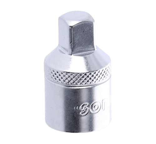 Sonic Tools The Socket Adapter 1/2 Inch Female to 3/8 Inch Male is a versatile and efficient tool that seamlessly converts socket sizes. Its key features include a 1/2 inch female end and a 3/8 inch male end, allowing for easy conversion between different socket size