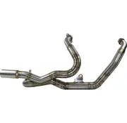 Fred Kodlin Performance Headers for M8 Touring Models Visible Welding Seams Stainless Steel