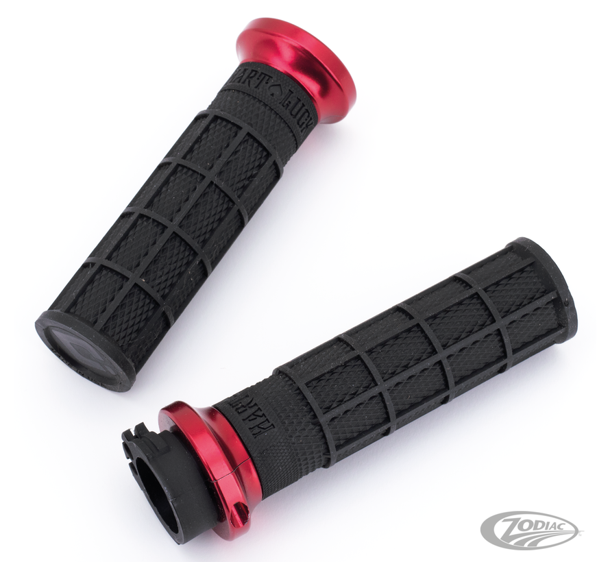 Odi Hart-Luck Lock-on  Signature Full-Waffle Slip -on  Grips all models with cable throttle