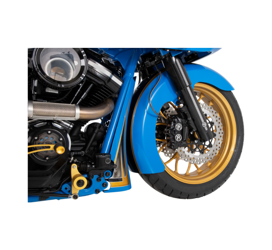 Harley Davidson Rapper dik voorspatbord 99-13 Touring, 09-13 Trike