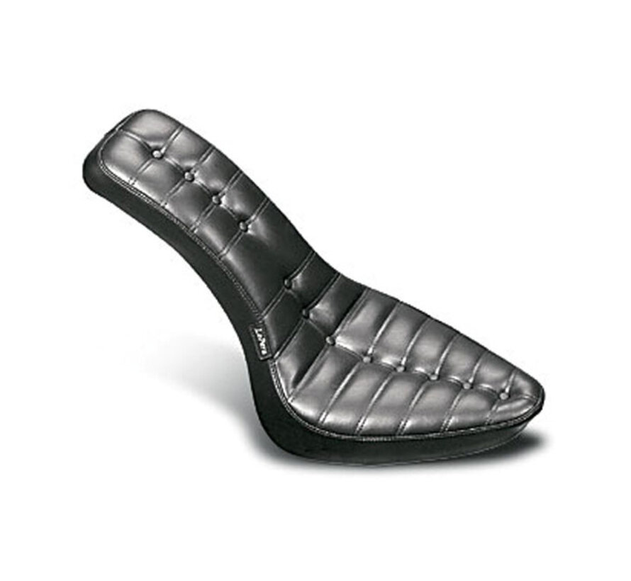 Cobra 2-up seat Pleated Fits: > 00-17 Softail (excl. FXS, FLS/S) with up to 150mm rear tire (NU)