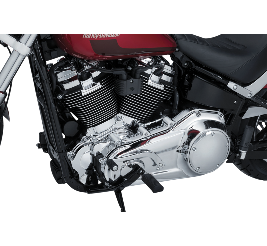 Precision Inner Primary Cover chrome or gloss black  Fits: > 18-22 Softail