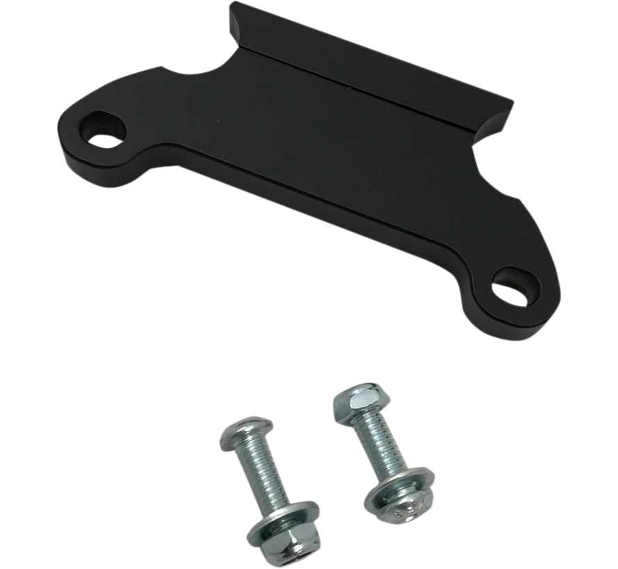 T-Bar-Messgerät-Montagesatz, flach, schwarz, passend für: > 1,25 Zoll Durchmesser –