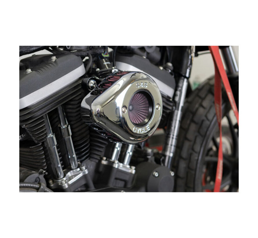 Air Stinger Kit de filtro de aire Stealth conjunto de filtro de aire Cromo Se adapta a: > 07-21 XL Sportster