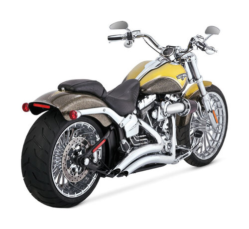 Vance & Hines Big Radius PCX exhaust. Fits:>  Softail: 13-17 FXSB Breakout, CVO Breakout