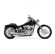 Supertrapp 2-2 megaphone exhaust system. Straight Cut 84-94 FXR